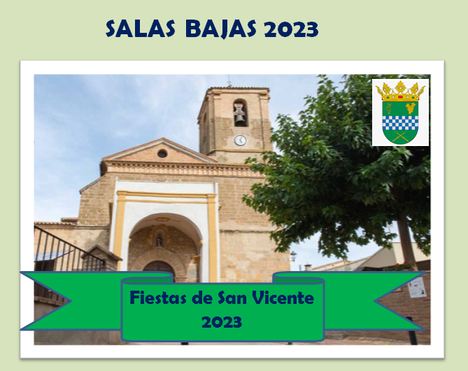 Imagen: Cartel de las FIESTAS DE SAN VICENTE 2023 en Salas Bajas