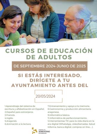 Imagen Cursos de Educación de Adultos