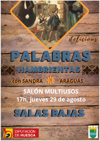 Imagen Sandra Araguás lleva a Salas Bajas su propuesta cultural "Palabras...