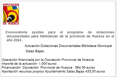 Imagen Salas Bajas recibe una ayuda para aumentar el fondo municipal de la...