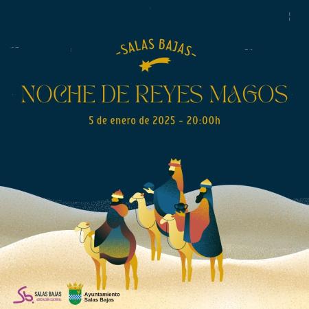 Los Reyes magos visitarán Salas Bajas el domingo por la tarde