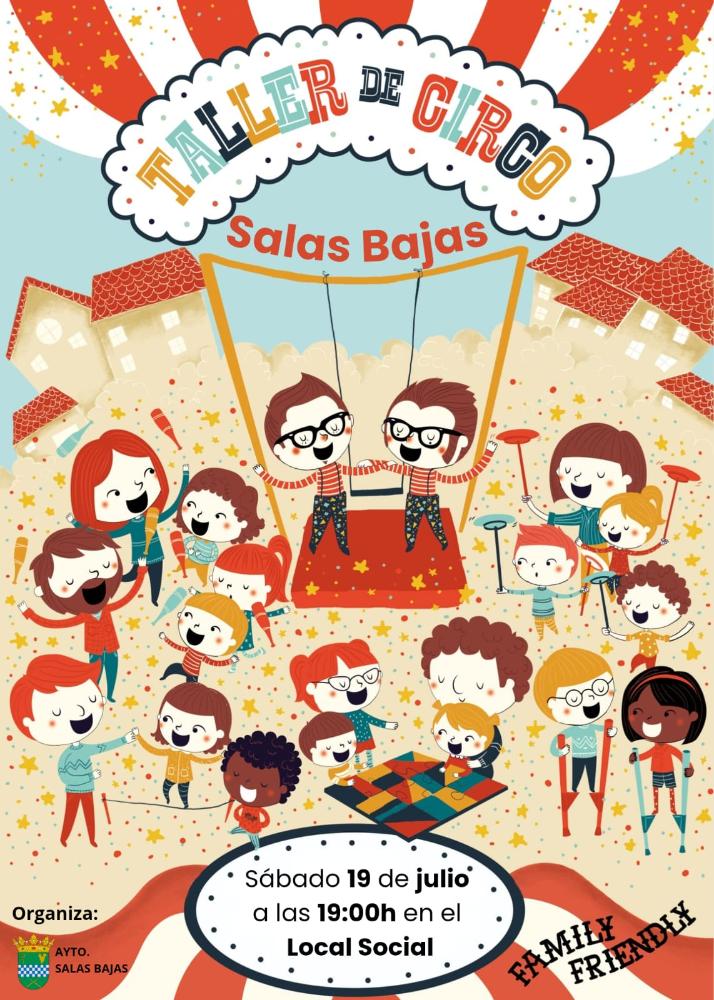 Imagen Divertido Taller de circo en Salas Bajas