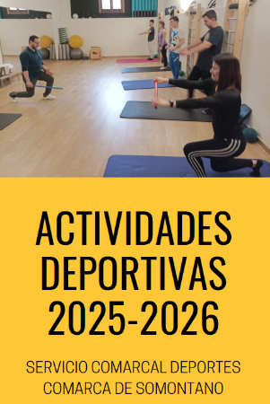 Abiertas las preinscripciones para los cursos de deporte de la Comarca