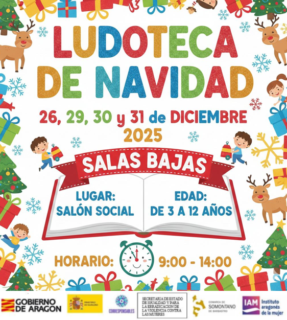 Imagen La ludoteca de Navidad abre sus puertas en Salas Bajas