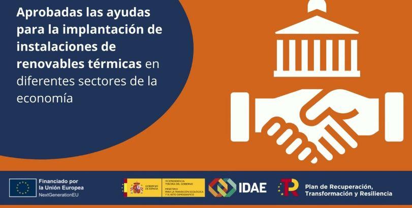 Imagen Convocatoria de nuevas ayudas a la implantación de renovables térmicas